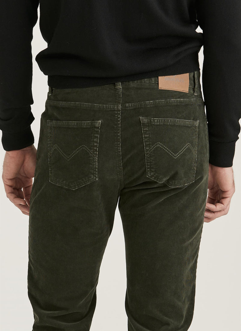 Bukse - James Cord 5 pocket Olive