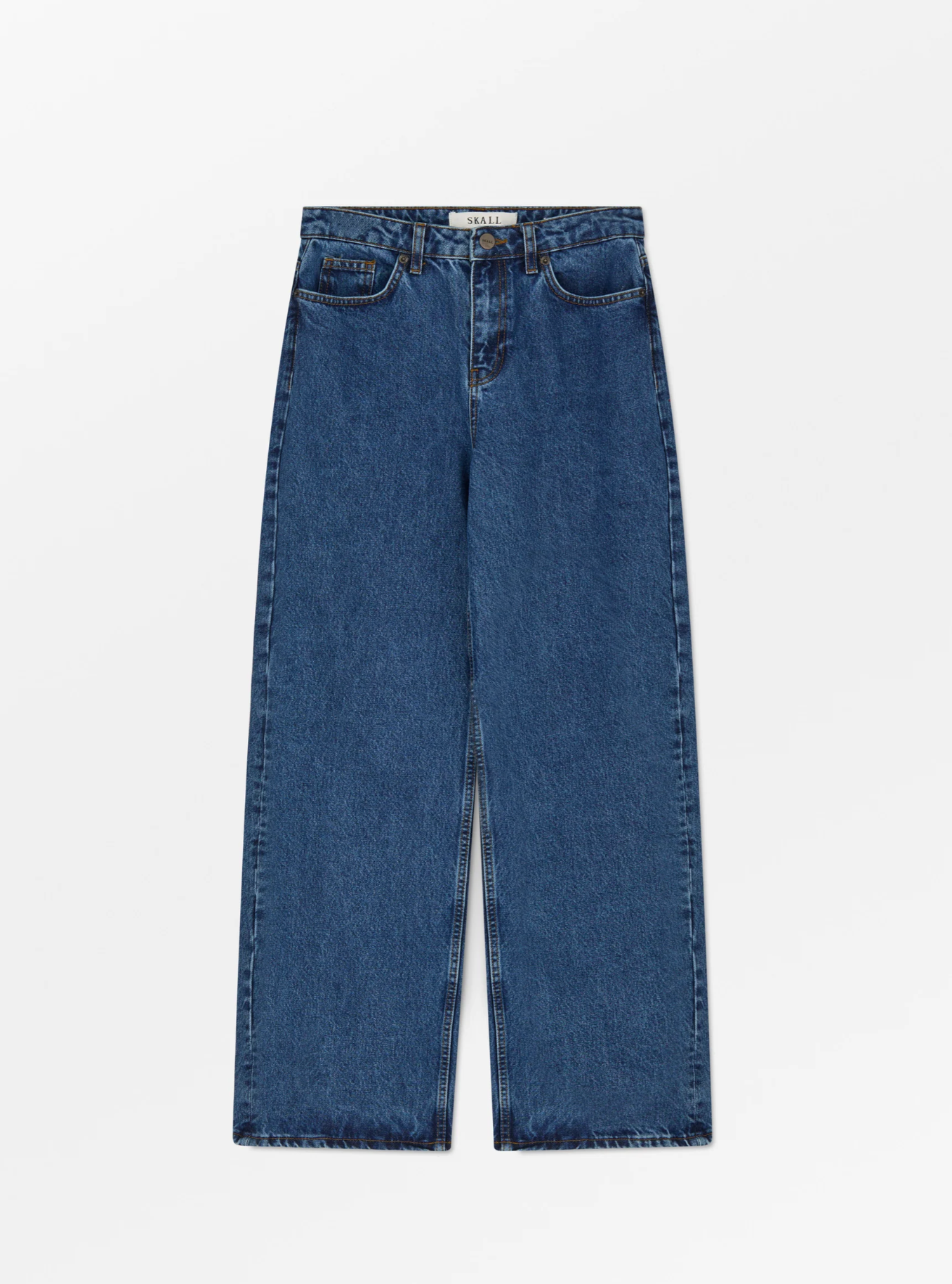 Jeans - Willow Wide Jeans Mid Blue