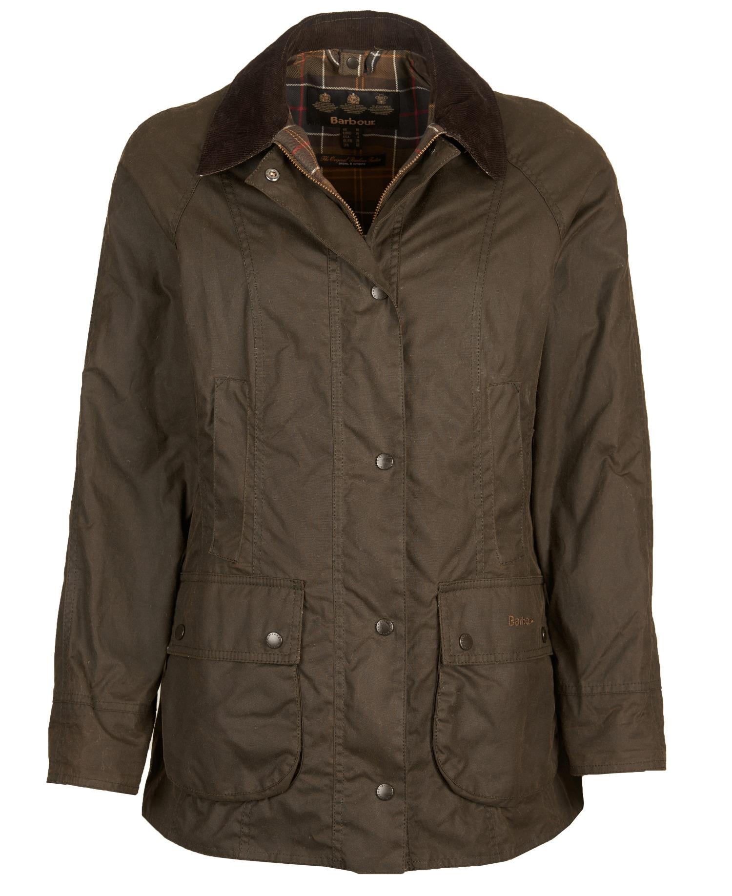 Jakke - Classic Beadnell Wax Jacket Olive