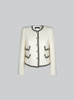 Blazer - Lesley Chalk White