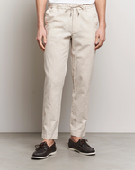 Linbukse - Kane Linen Blend Pants Light Beige