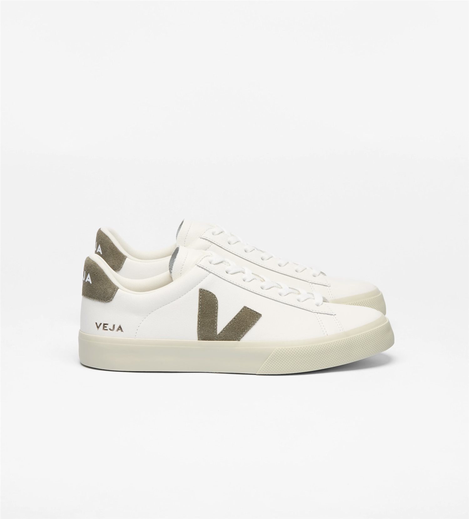 Sneakers - Campo Leather White Kaki M