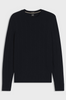 Genser - Cable-Knit Sweater Wool Cashmere Dark Blue