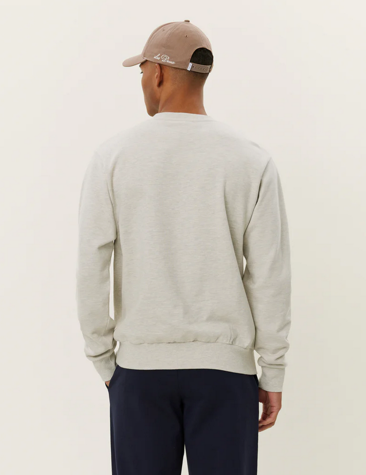 Genser - Dexter Sweatshirt Ivory Melange