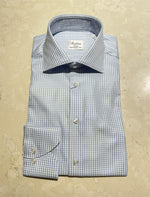 Skjorte - Slimline Blue Check