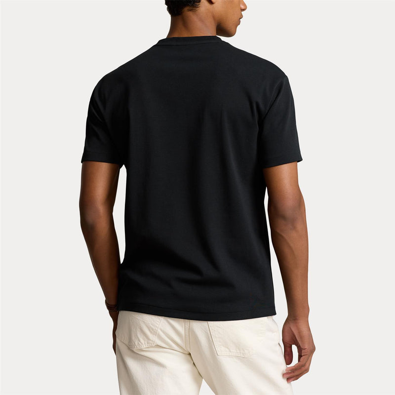 T skjorte - Custom Slim Fit Soft Cotton T-Shirt Black