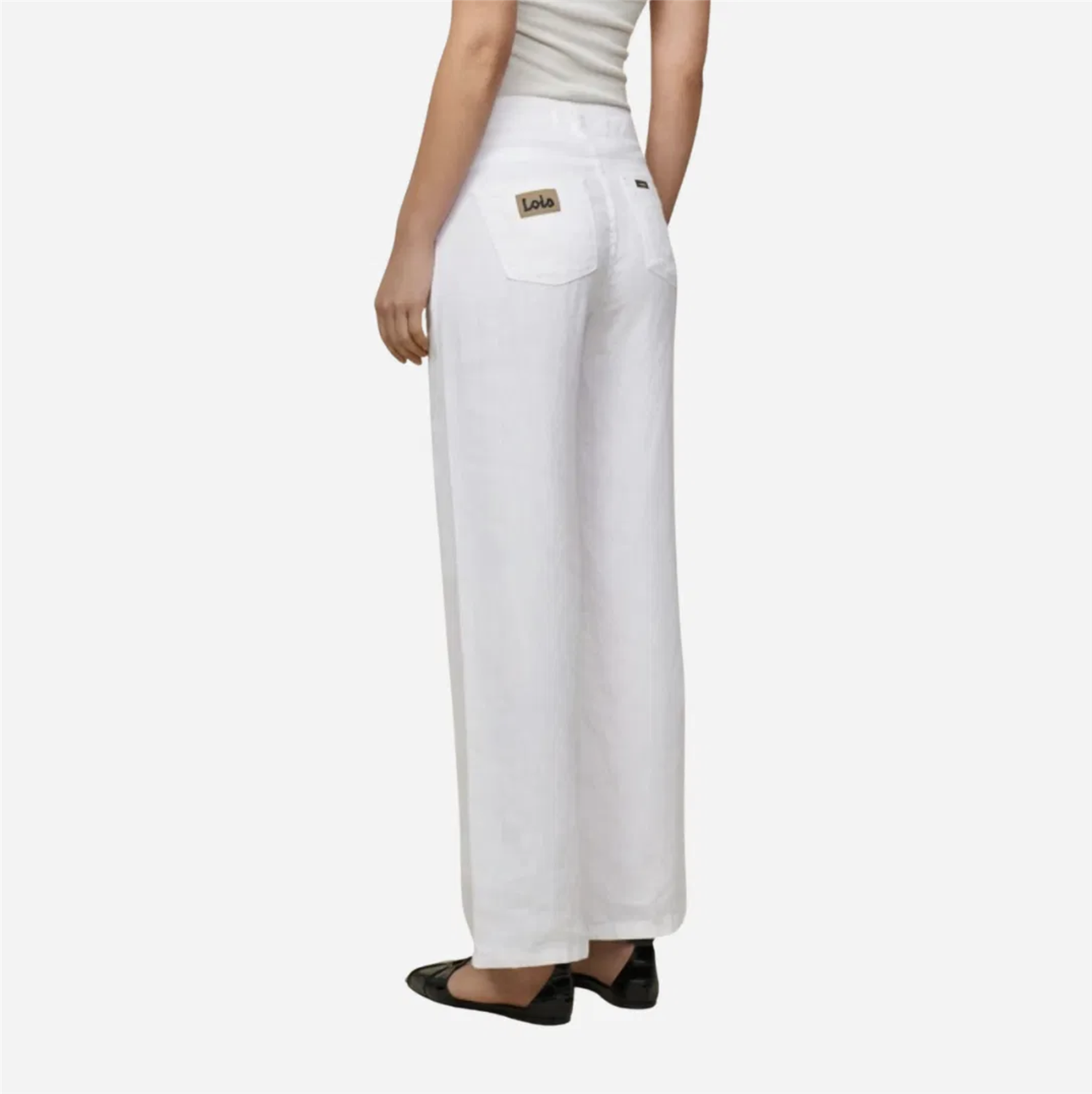Linbukse - Culotte Linen Summer White