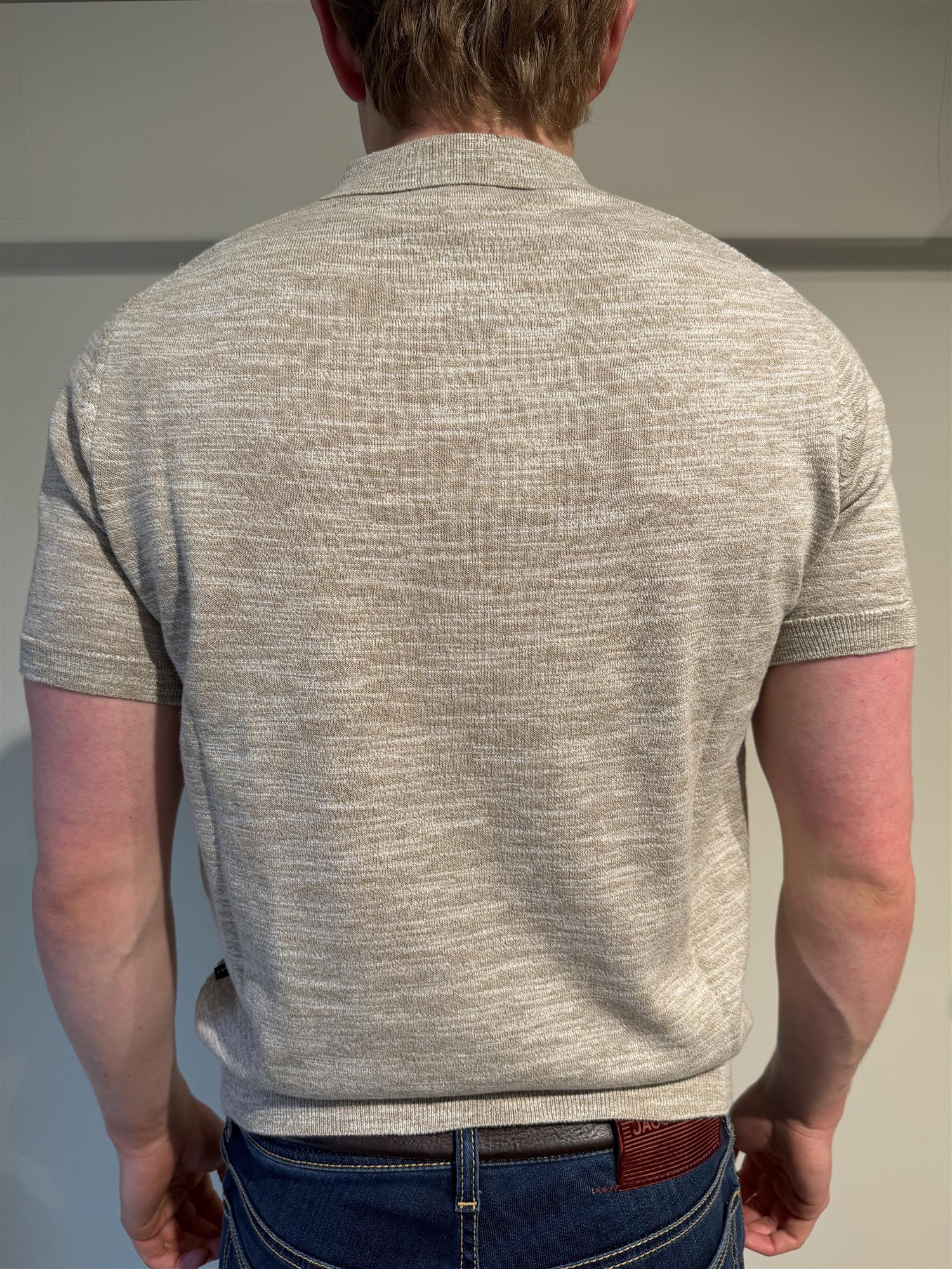 Pique - Retro Polo Beige