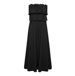 Kjole - Sculpted Tube Dress Black