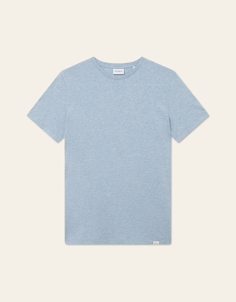 T-skjorte - Nørregaard Tonal T Shirt Xenon Blue Melange