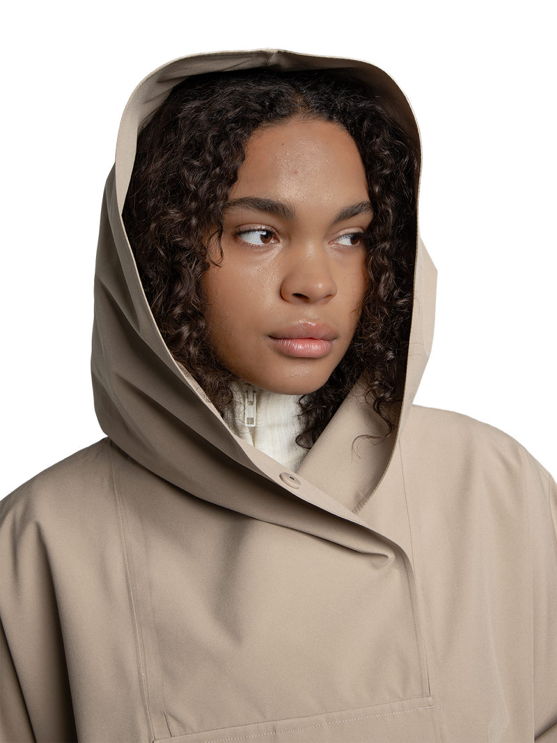 Poncho - Bergen Beige