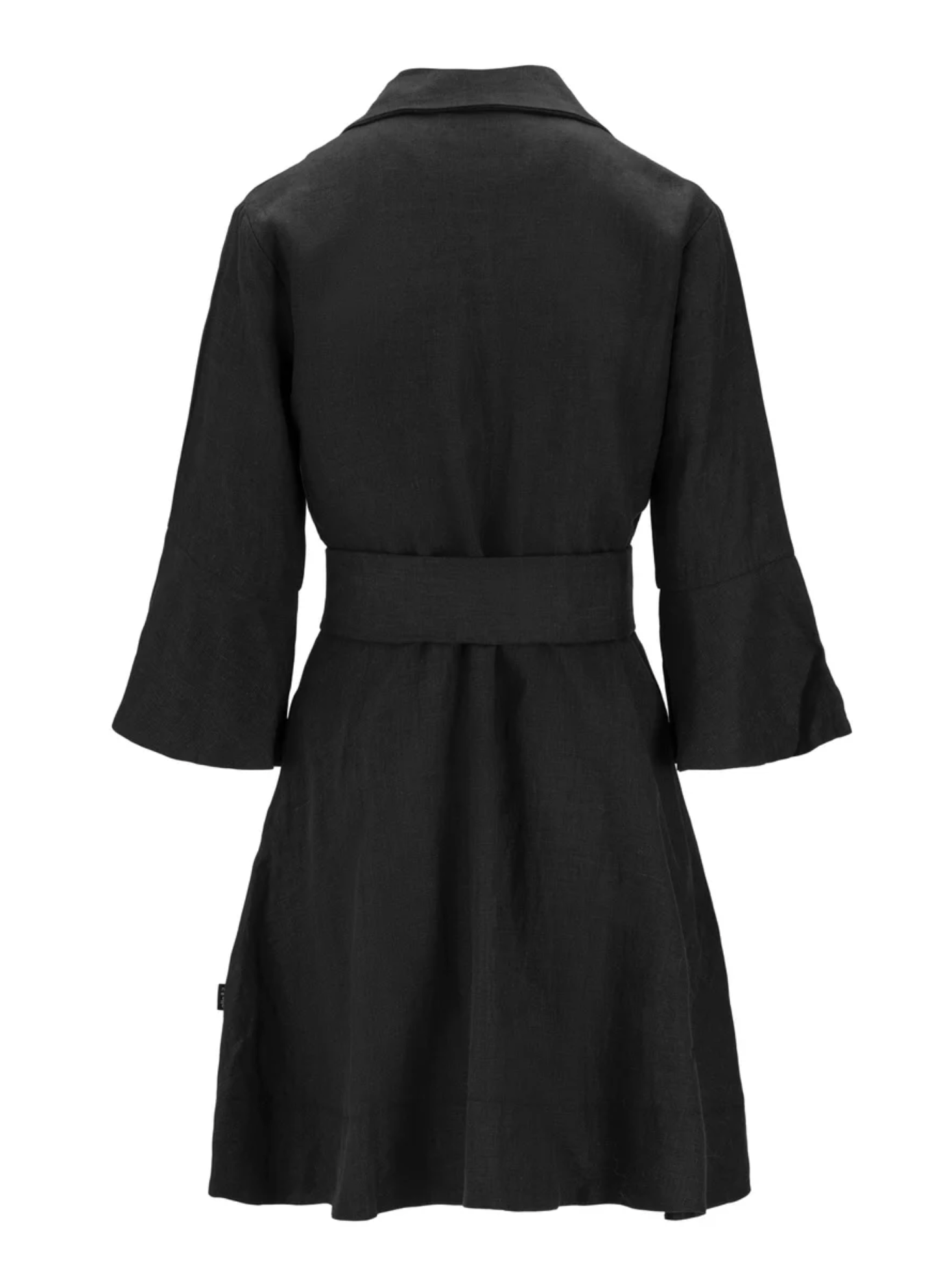 Kjole - Astrid Linen Dress Black