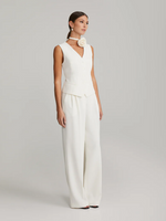 Dressbukse - Gytta Trouser Chalk White