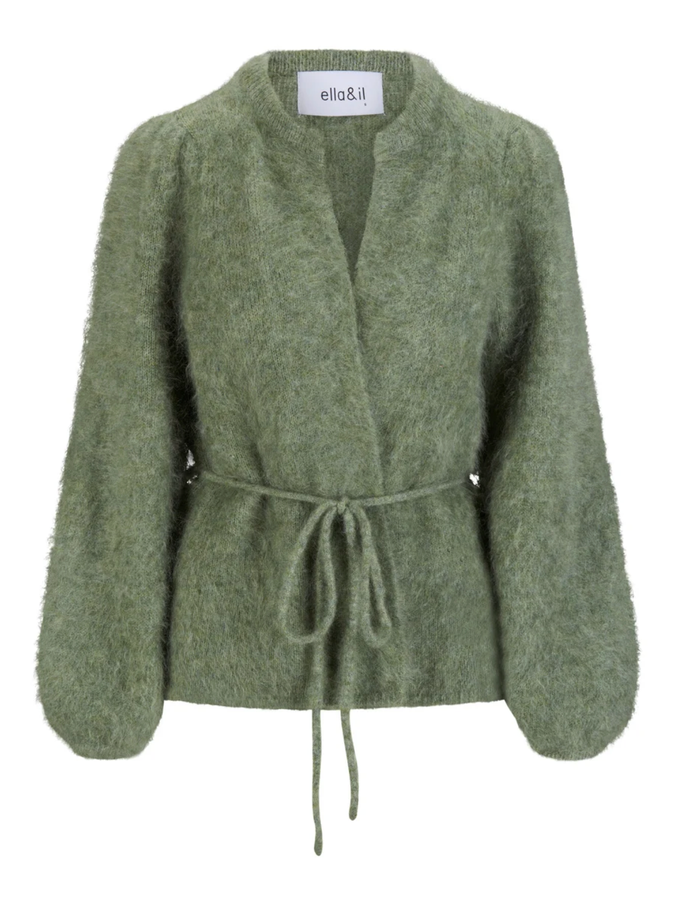 Cardigan - Fredrikke Chunky Cardigan Sage Green
