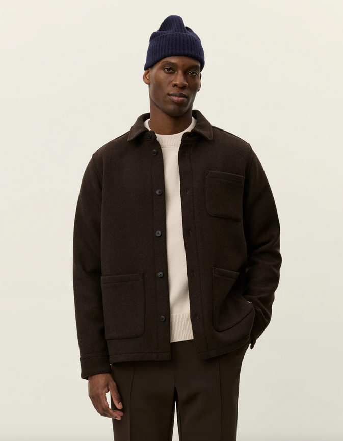 Jakke - Jason Solid Overshirt Delicioso