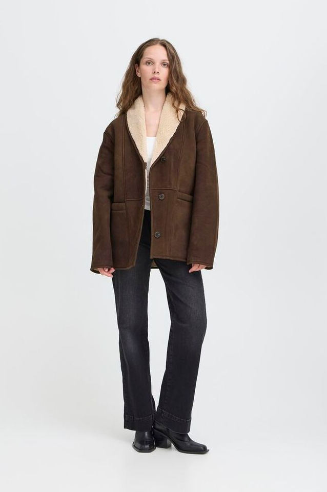 Jakke - Irhanzo Jacket Cacao Nibs Brown
