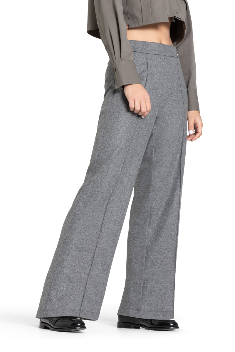 Bukse - Ava Stone Grey Melange
