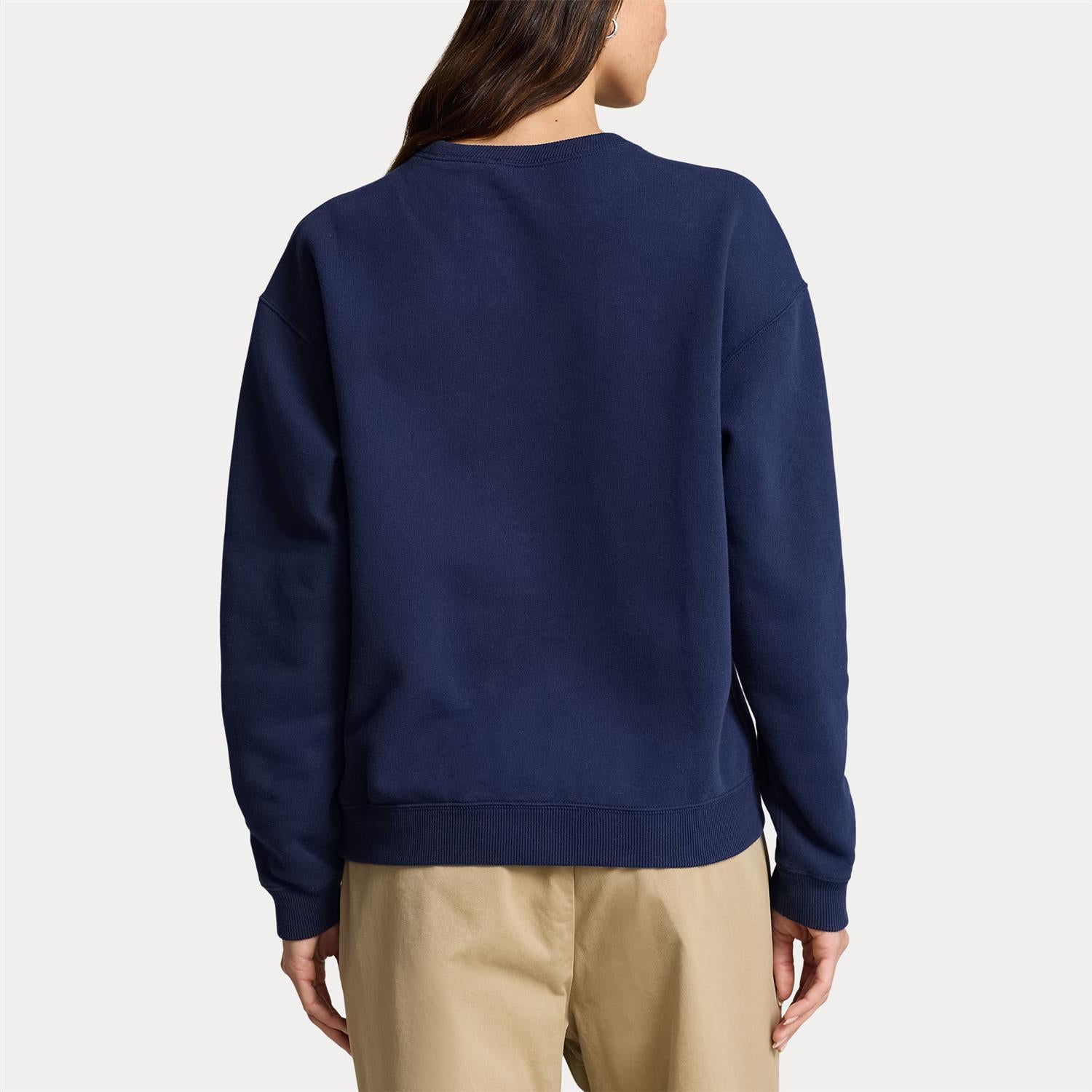 Genser - Fleece Crewneck Sweatshirt Cruise Navy