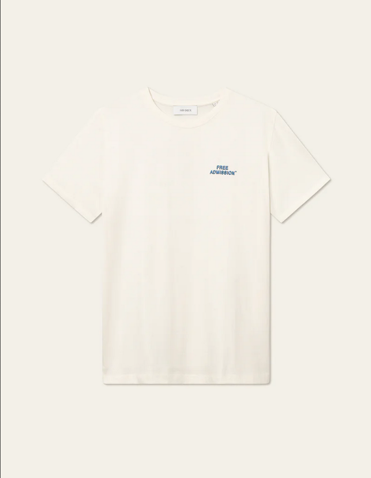 T skjorte - Late Night Service T shirt Light Ivory