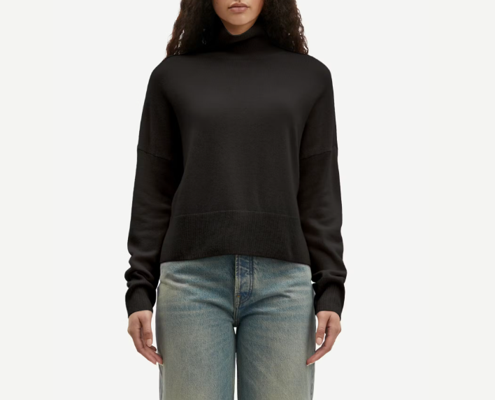 Genser - Nola Turtleneck Black