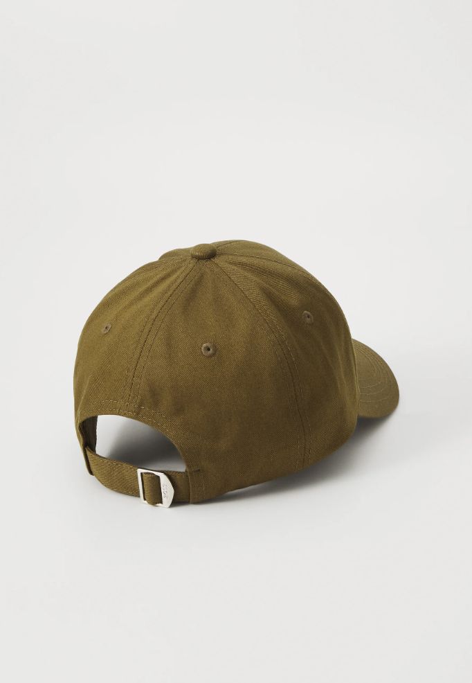 Caps - Zed Cotton-Twill Cap Embroidered Logo Dark Green