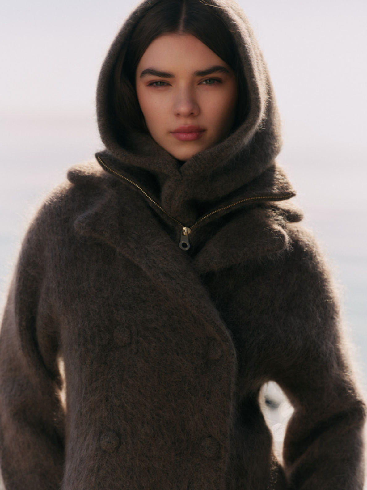 Lue - Kajsa Chunky Balaclava Dark Brown