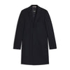 Frakk -  Slim-fit Coat in wool and cashmere dark blue