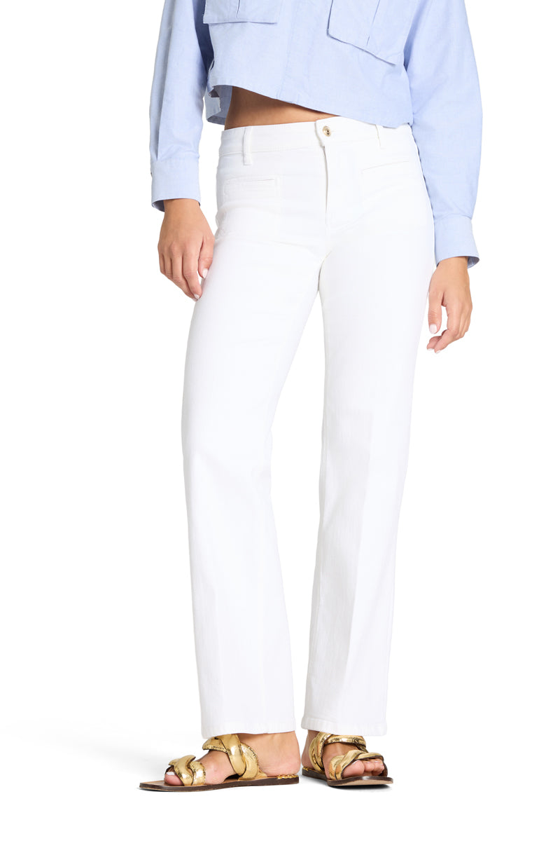 Jeans - Tess Jeans Pure White Stone