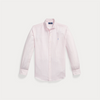 Skjorte - Custom Fit Striped Seersucker Shirt Pink / White