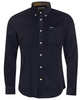 Skjorte - Ramsey Tailored Cord Shirt Navy