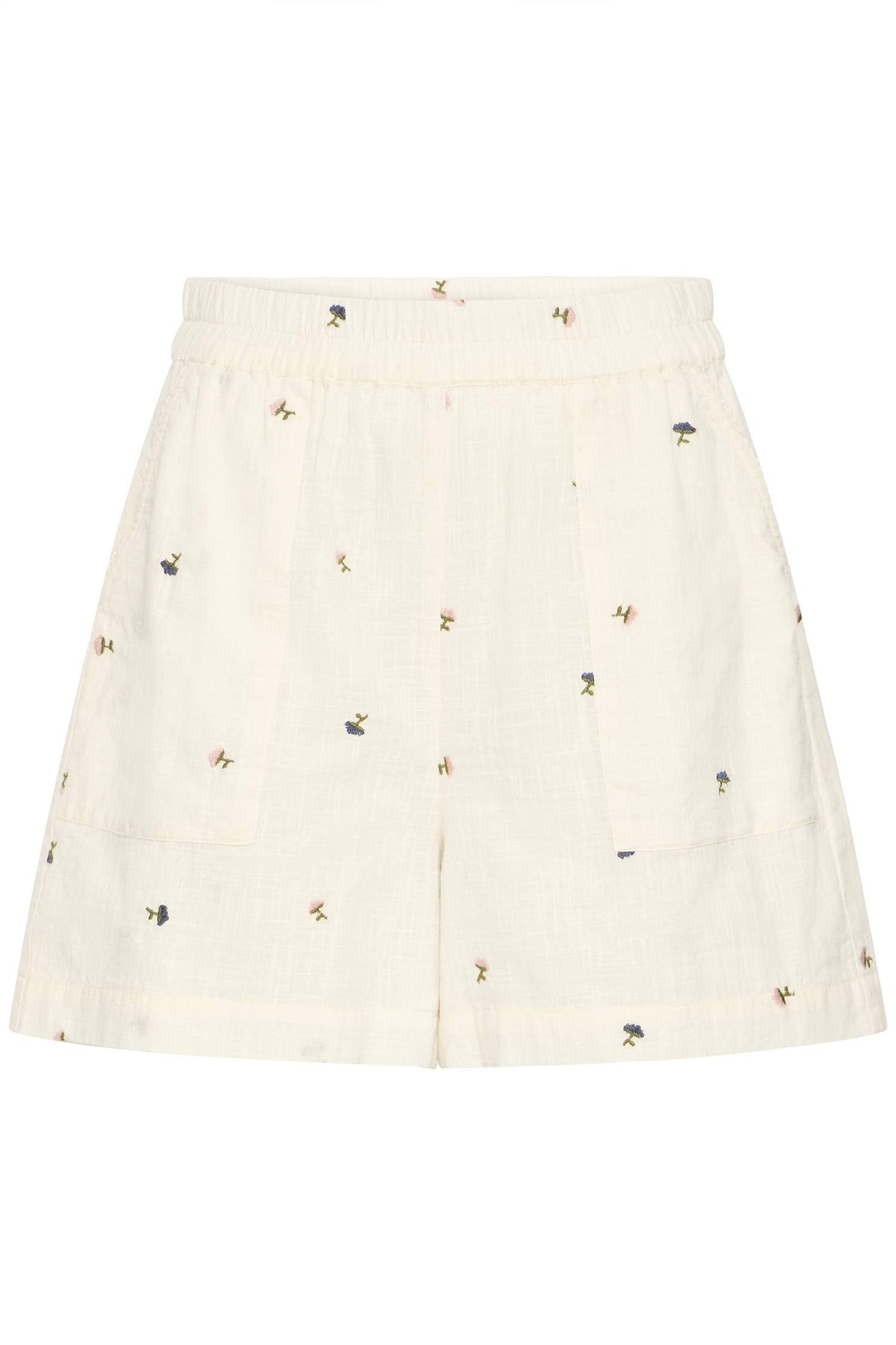 Shorts - Irmary Embroidery Flower Multi