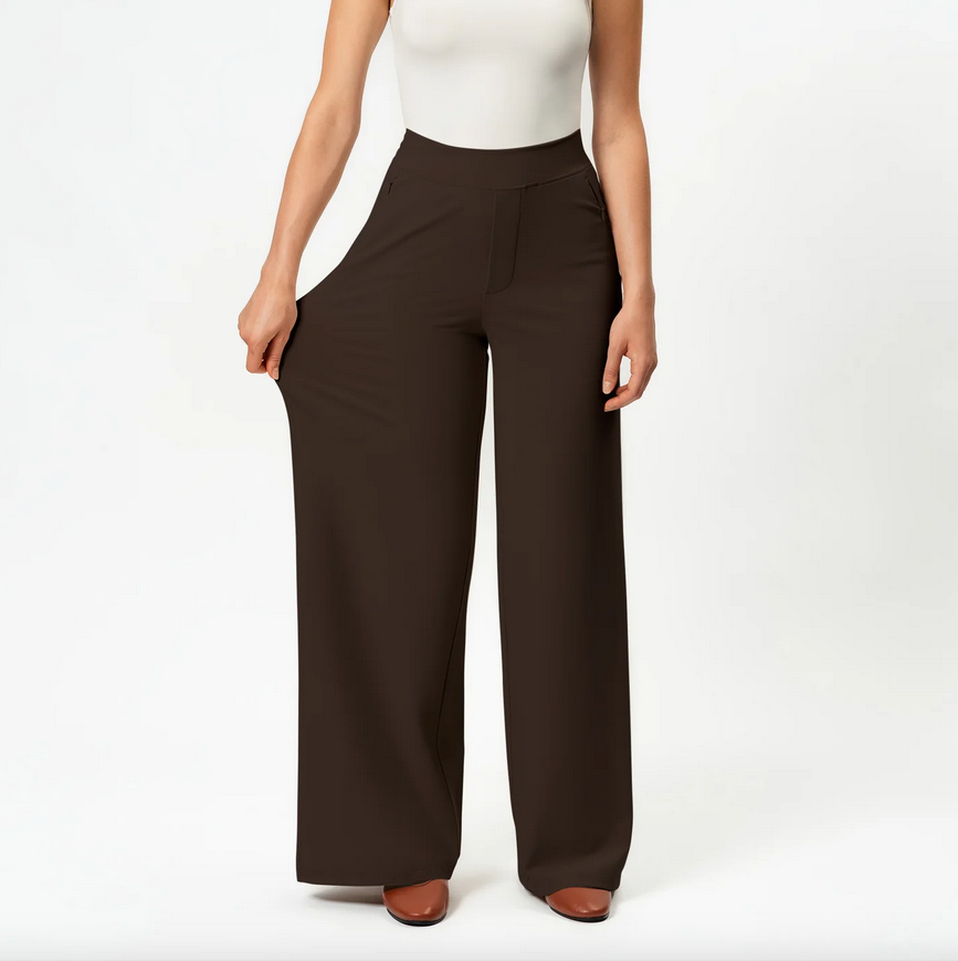 Bukse - Asana Wide Pant Brown