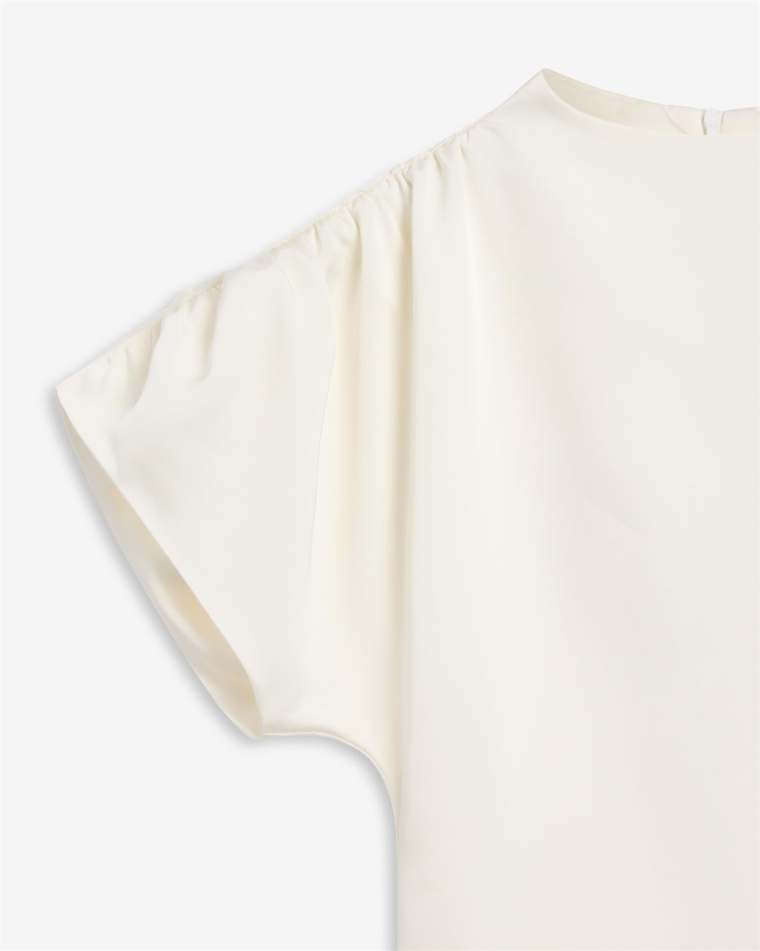 Topp - Demi Top Pearl White