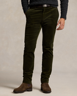 Bukse - Stretch Slim Fit Corduroy Pant Olive