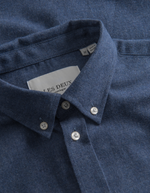 Skjorte - Desert Reg Shirt Dark Navy Melange