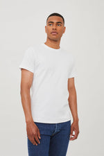 T skjorte - Roundneck Cotton Jersey Tee White