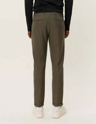 Bukse - Como Suit Pants Forest Green