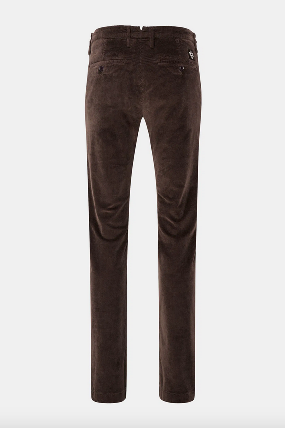 Kordbukse -  Bobby Chino Velvet Corduroy Brown