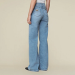 Jeans - Palazzo Cloudy Bleach