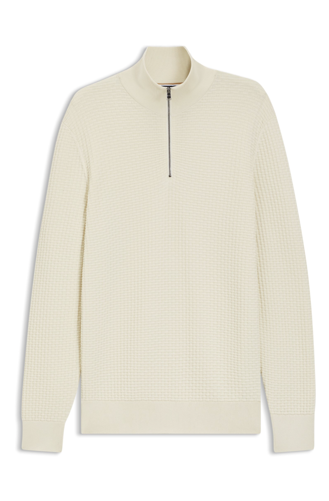 Genser - Quarter Zip Sweater In Cotton