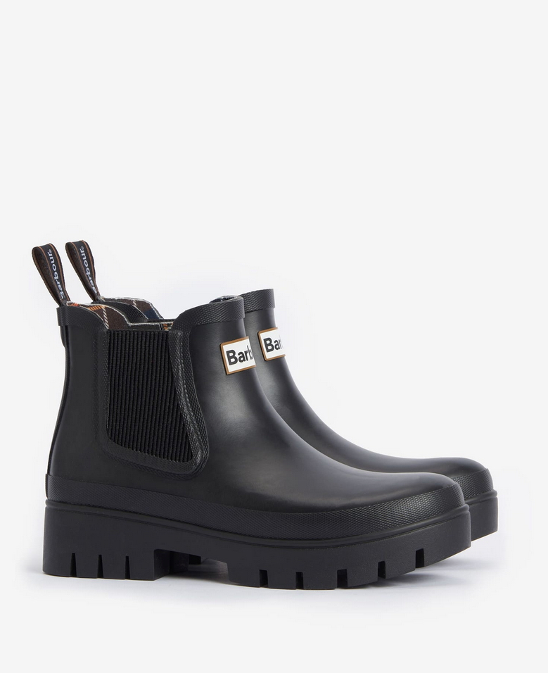 Gummistøvel - Halton Chelsea Welly Boots Black