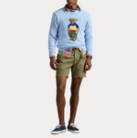 Genser - Polo Bear Cotton Sweater Ocean Pearl Blue