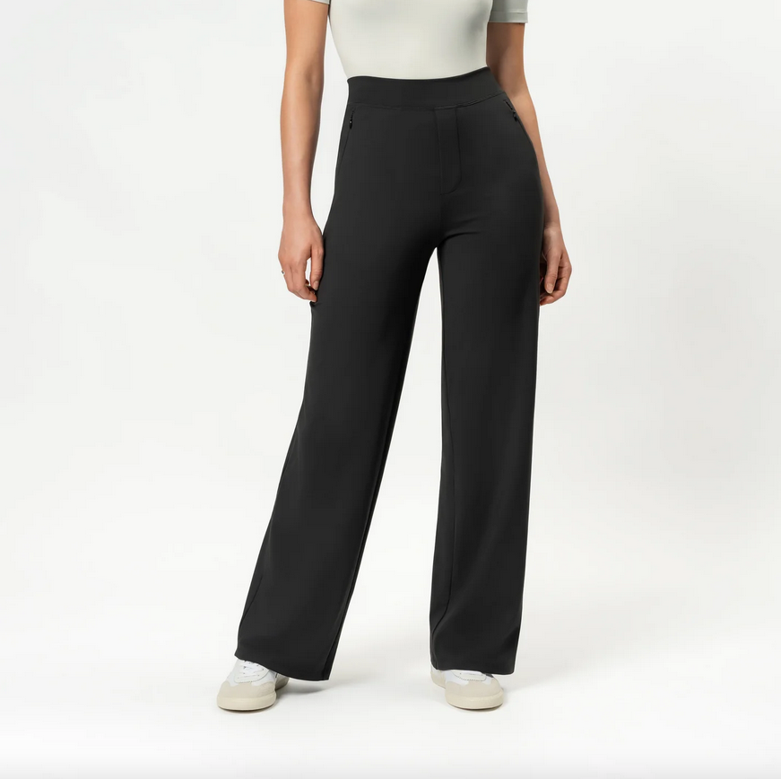 Bukse - Asana Relaxed Straight Pant Black