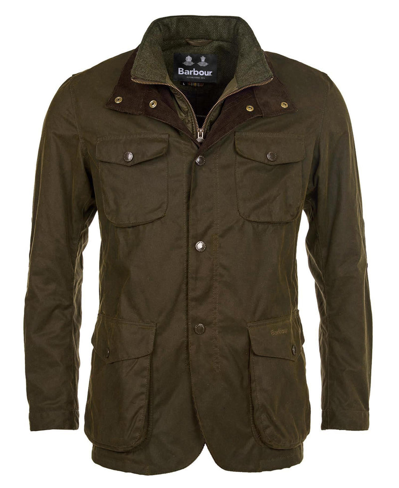 Jakke - Ogston Waxed Jacket Olive