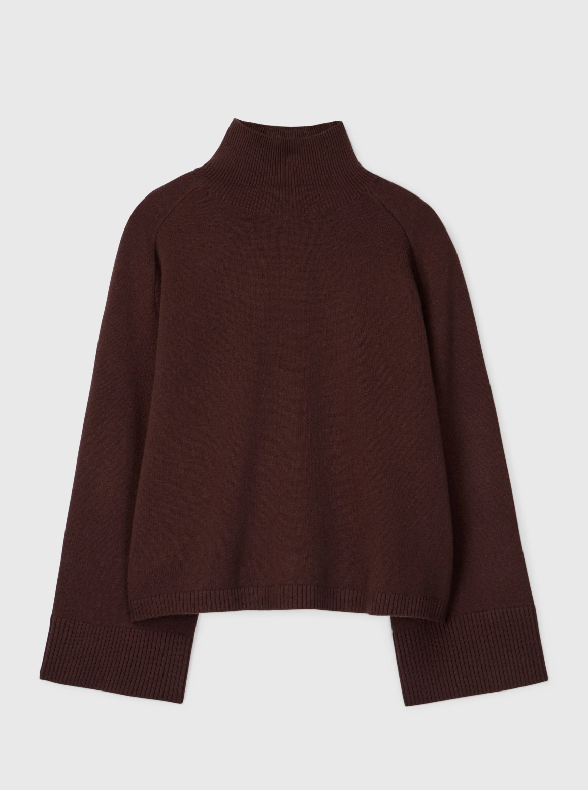 Genser - Cape Cod Turtleneck Chocolate Brown