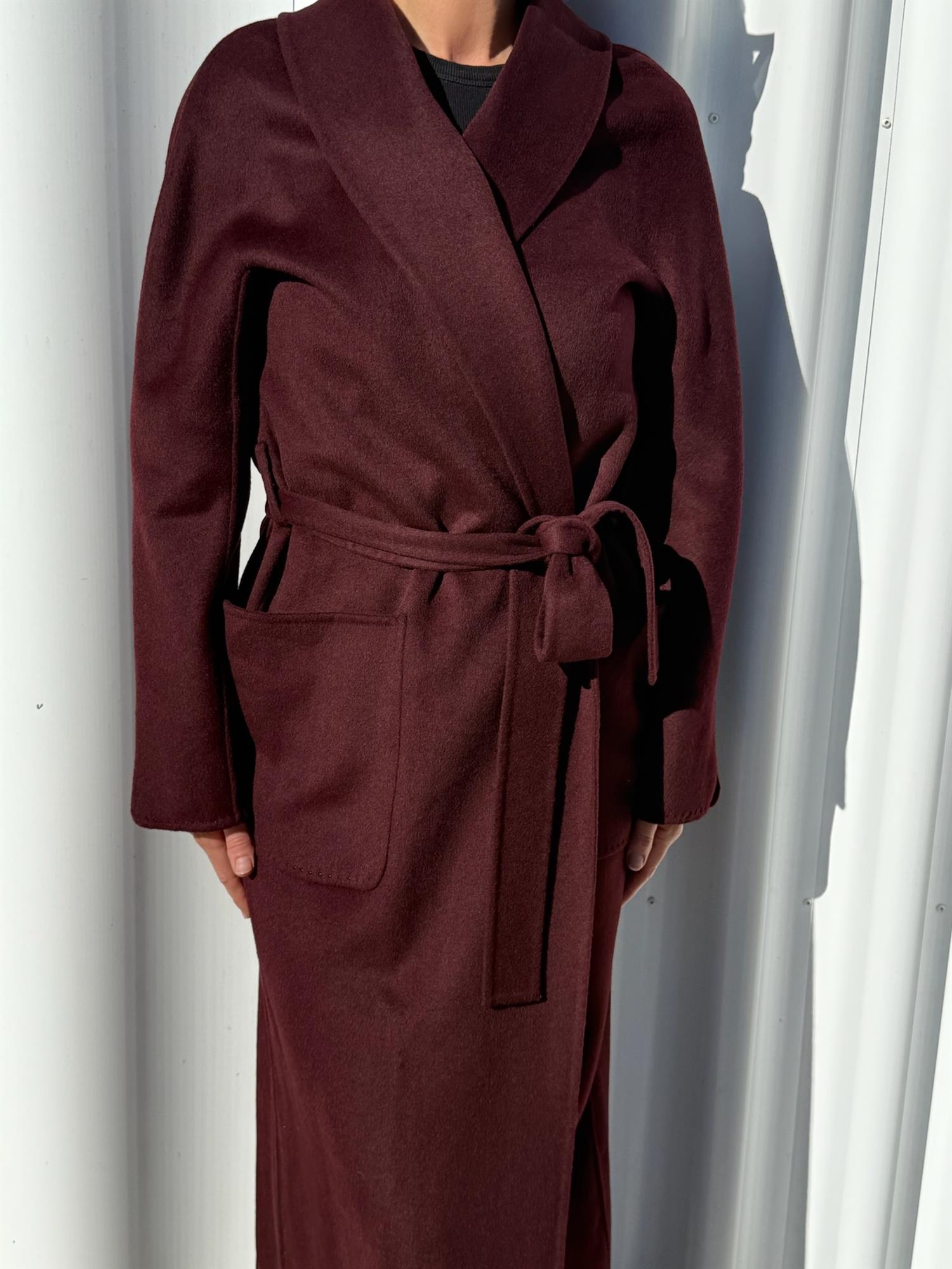 Kåpe - Cappotto Coat Burgundy