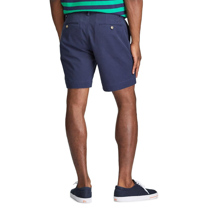Shorts - Stretch Straight Fit Chino Short Natural Ink