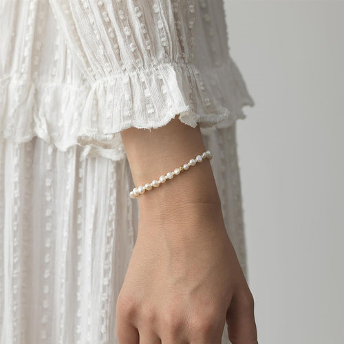 Smykke - Stellar Pearly Bracelet Gold