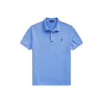 Pique - Custom Slim Fit Spa Terry Polo Shirt Harbour Island Blue
