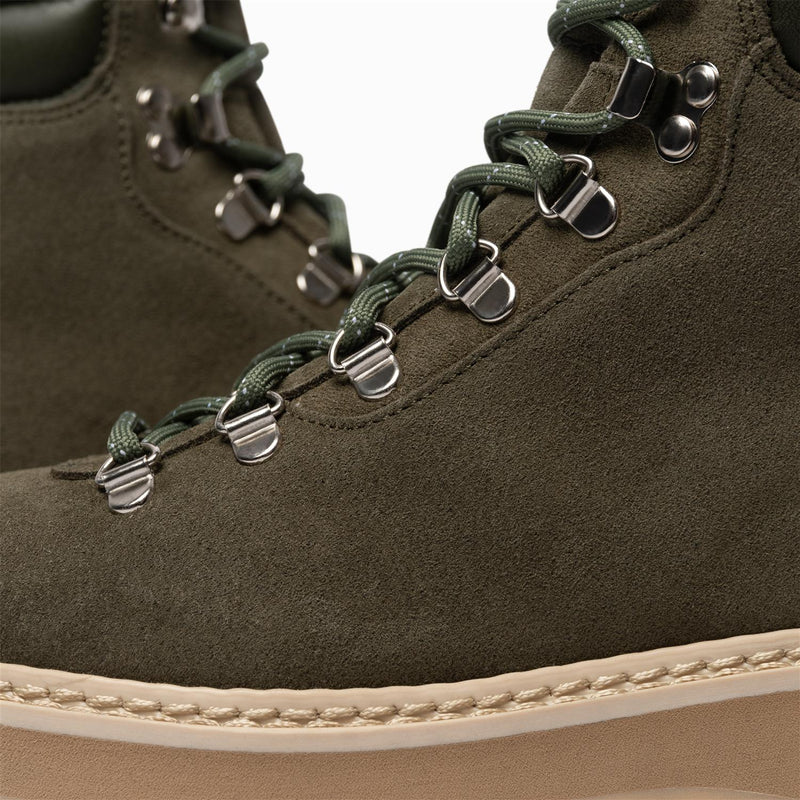 Boots - Hiking Suede Military Women